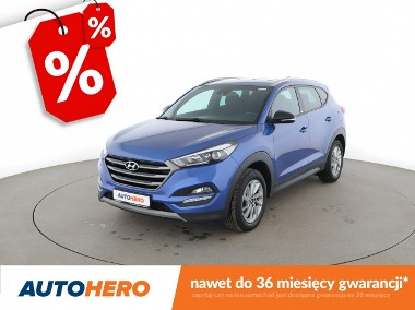 Hyundai Tucson III navi klima auto kamera i czujniki parkowania grzane fotele-1