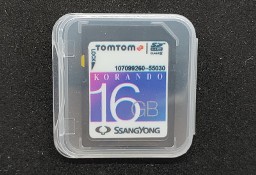 Karta SD z mapą Europy 1130 TomTom dla SsangYong Korando