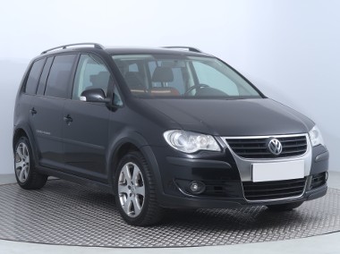 Volkswagen Touran I , Salon Polska, Serwis ASO, Xenon, Klimatronic, Tempomat,-1