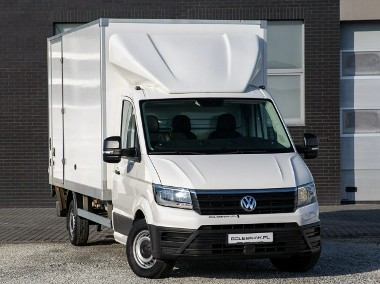 Volkswagen Crafter 177KM 8ep KONTENER + WINDA dHollandia 750kg + DRZWI BOCZNE UDT W CEN-1