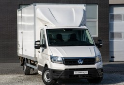 Volkswagen Crafter 177KM 8ep KONTENER + WINDA dHollandia 750kg + DRZWI BOCZNE UDT W CEN