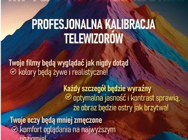 Kalibracja sprzętowa TV. Monitorów. Projektorów-2