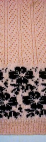 Pastelowy Sweter Włóczkowy Wzór 44 46-4