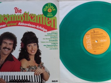 Muzyka akordeonowa, kolorowy winyl, Kirmesmusikanten 1979 r.-1