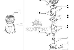 New Holland T6010 Case - Wał korbowy 84164367
