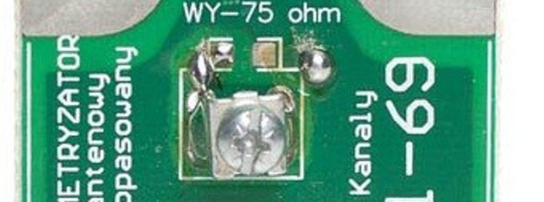 Symetryzator Antenowy do anten naziemnych DVBt Kielce-1