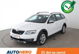 Skoda Octavia III SCOUT, 4x4, klima auto, grzane fotele, czujniki parkowania, hak