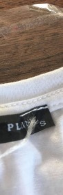 Philipp Plein T-shirt cotton back logo koszulka S biała-3