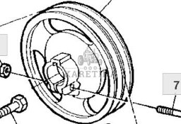 John Deere 9780CTS 9780HM 9780 CTS Koło Prowadzące H163970