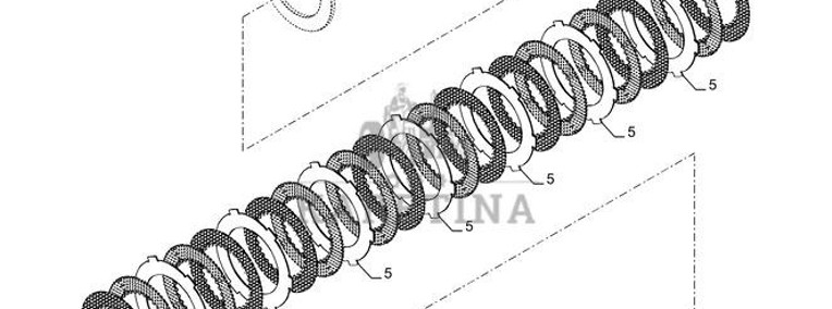 New Holland T6010 Zestaw fip 51596065-1