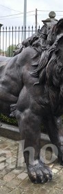 Lwy z brązu , Lew z brązu , Rzeźba Lwa z brązu .- Lwy pałacowe H200cm-4