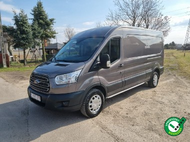 Ford Transit 2.0 131km Bezwypadkowy / Klima / Kamera / Navi / Oryginalny Przebieg-1