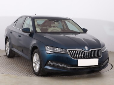 Skoda Superb III , Salon Polska, Serwis ASO, 200 KM, Automat, Skóra, Navi,-1