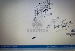 Claas xerion 3300 / 3800 ramiona podnośnika belki polowe