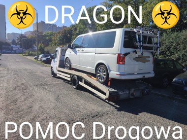 Pomoc Drogowa DRAGON. Laweta Zielona Góra,Auto Laweta,Transport,Odpalanie kable-1