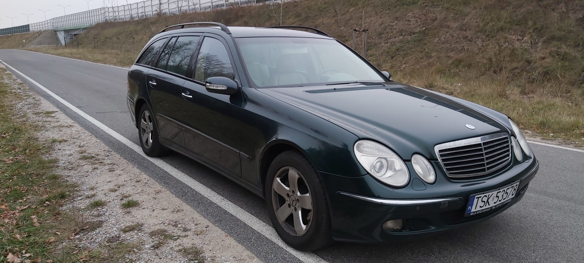 Mercedes-Benz Klasa E W211 E 320 T Elegance 3,2CDI 204KM Automat 2004r. zarej.