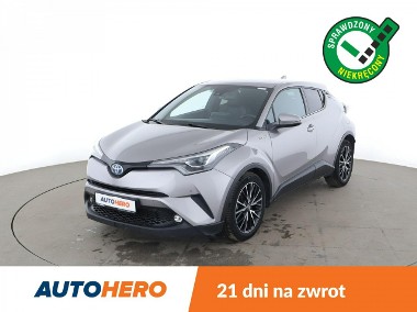 Toyota C-HR hybryda automat kamera navi ACC grzane fotele półskóra Bluetooth LED-1