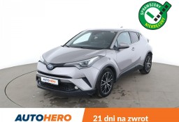 Toyota C-HR hybryda automat kamera navi ACC grzane fotele półskóra Bluetooth LED