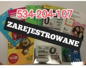 Aktywne karty SIM / Zarejestrowana karta / czeskie karty / Anonimowe karty 