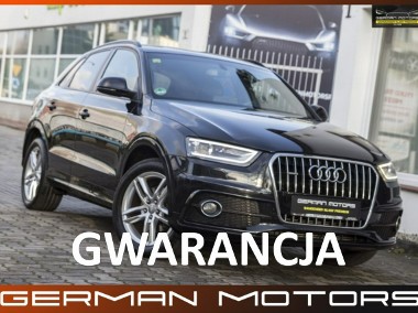 Audi Q3 I (8U) LEDY / LIFT / Navi / S-line / BOSE / Skóry / Gwarancja na Rok !!!-1