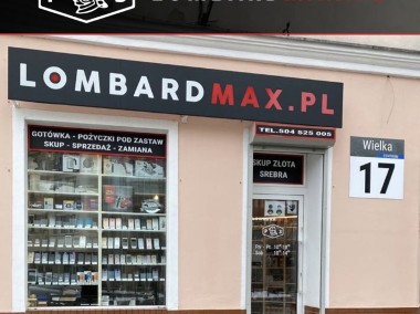 Lombard Max Wielka 17 Poznań pożyczki pod zastaw skup złota srebra i  zegarków -1