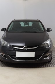 Opel Astra J , Salon Polska, Skóra, Klimatronic, Tempomat, Parktronic-2