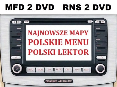 Volkswagen Navigation DVD Blaupunkt EX-V (VX) Europa mapa Nowość -1