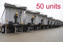 Wielton NW-3 / waga 6,2 t / poj. 38m3 / elek. dach/ Teflon / 50 szt/ 2021_246011