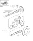 New Holland T6010 Koło zębate z48 5171890