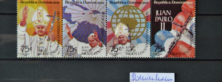 Papież Jan Paweł II. Dominikana III ** Poz. Ks Chrostowski 57-1