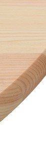 vidaXL Blaty stołu, naturalne drewno, 6 szt., okrągłe, 25 mm, 60 cm 287679-3