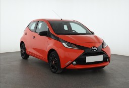 Toyota Aygo , Salon Polska, Skóra, Klimatronic, Tempomat,