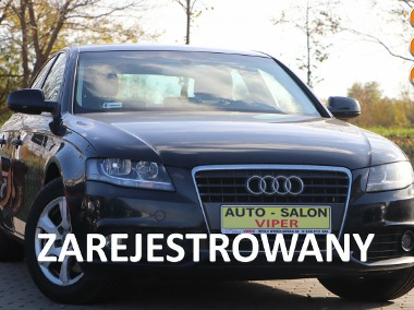 Audi A4 IV (B8) navi,alu,serwis,6-bieg,parktronic,zarejestrowany-1