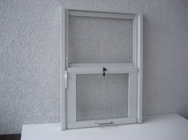 Gotowe okno aluminiowe, podawcze, podnoszone wym 800 mm x 950 mm-1