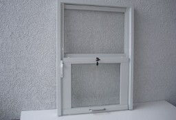 Gotowe okno aluminiowe, podawcze, podnoszone wym 800 mm x 950 mm