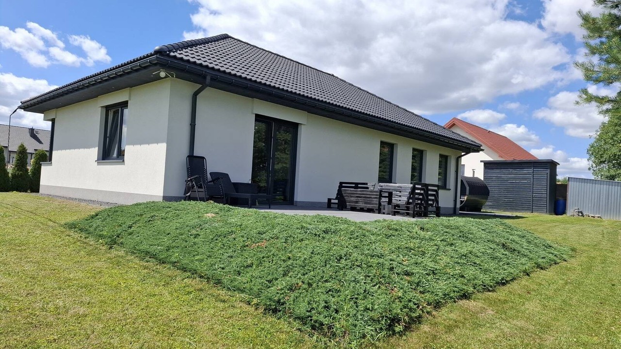Nowoczesny, energooszczędny dom 106 m2 - Rzeplin