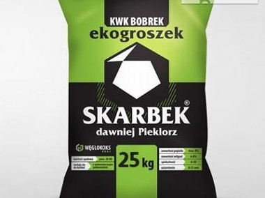 EKOGROSZEK SKARBEK  Oryginalny worki 25kg  DOSTAWA GRATIS-1