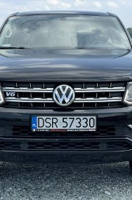 Volkswagen Amarok I 3.0 V6 TDI, 224KM, 4Mot Highline hak, kamera, Salon PL, serwis ASO-2