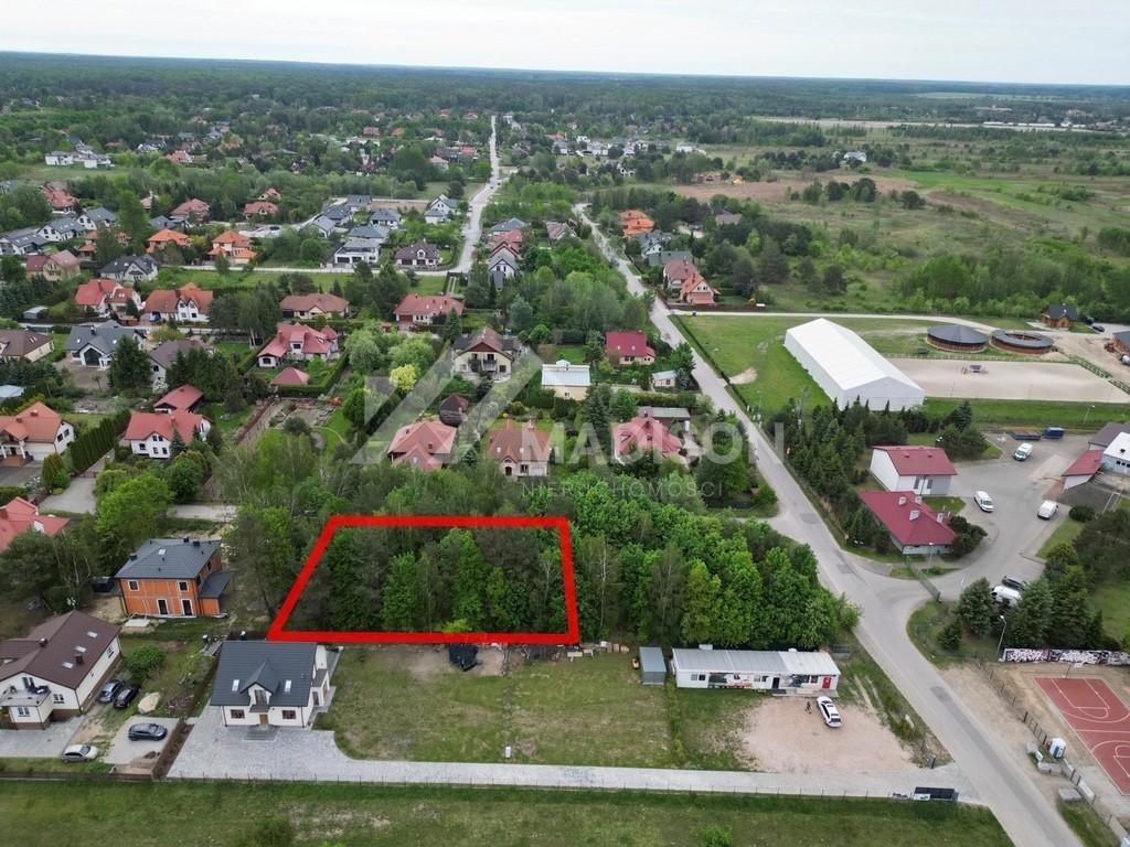 1100m | działka budowlana | Wólka Kozodawska - Widok 6
