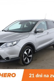 Nissan Qashqai II 163KM, navi, klima auto, kamera i czujniki parkowania, grzane fotele-2