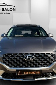 Hyundai Santa Fe III FUL LED panorama skóra kamery wentylacja parktronik 4x4 TOTALNY MAX-2