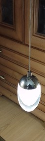 Lampa wisząca 3 x LED 18W Chrom INOX Stan b.dobry Nowy Design-3