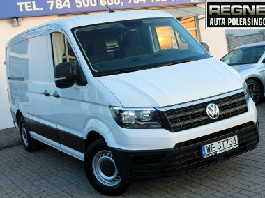 Volkswagen Crafter Niski FV23% SalonPL 3-os Fotel Pneumatyczny Parktronic-1