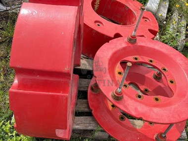 Fendt 700 800 900 1000 Obciążnik Balast Przeciwwaga 600kg x 2 Adaptery Mocujące 48kg-1