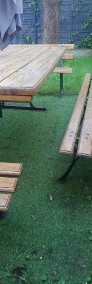 Zestaw ogrodowy drewniany -3