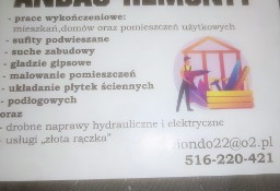 Remonty i nie tylko. Usuwanie różnych awarii 