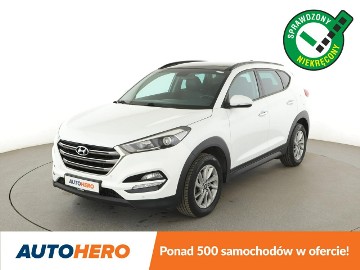 Hyundai Tucson III Panorama Skóry Navi Kamera cofania Klimatyzacja Podgrzewane fotele B