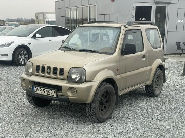 Suzuki Jimny 1.3 VVT 82KM LPG 2003r 4WD, klimatyzacja, hak