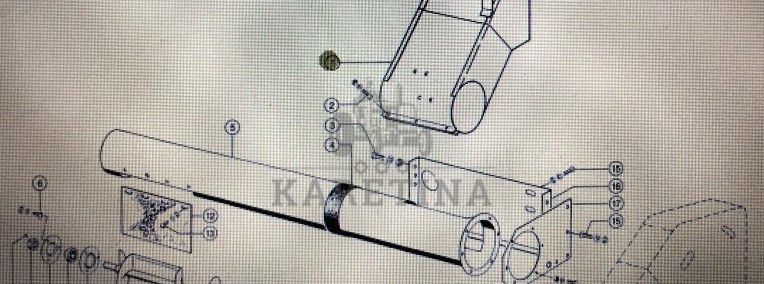 Obudowa elewatora Class Mega 370-340 Nr kat. 000 664 370 1 Nr kat. 000 664 370 1-1