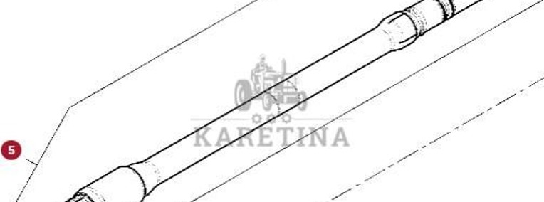 Valtra S274 S294 S324 S394 Fendt S927 S930 S933 S939 Wał Skrzyni Biegów 0046033100000-1